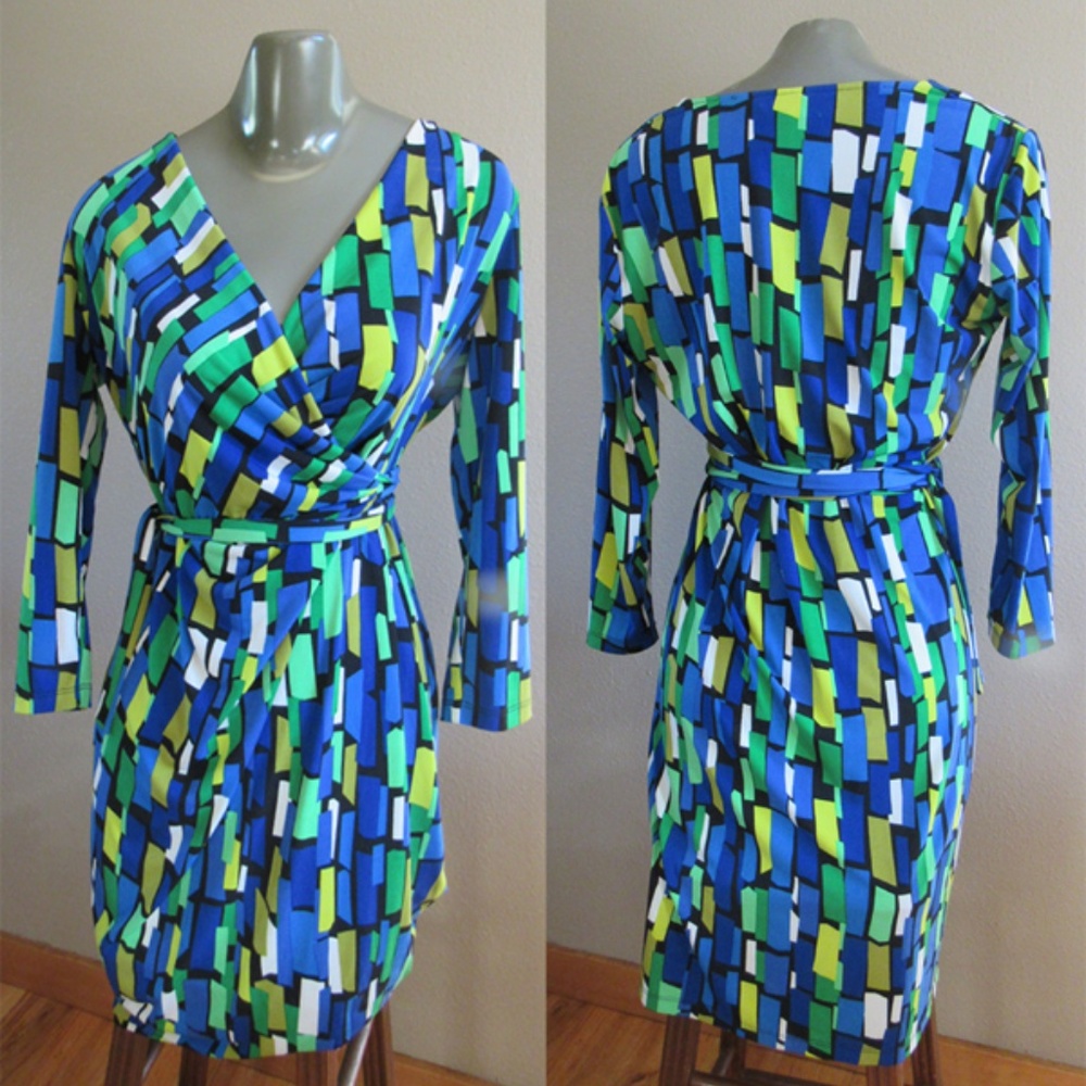 Multi-colored dress